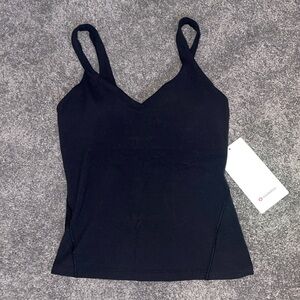 Black lululemon Align tank top